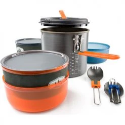 GSI Outdoors Gear PINNACLE DUALIST II, TWO-PERSON COOKSET