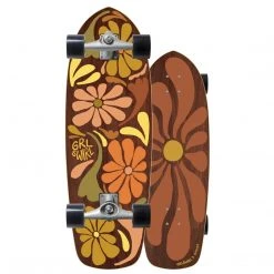 Carver Gear CX Raw GRLSWIRL Flower Swirl 29.50" Surfskate Complete