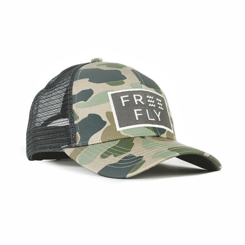 Free Fly Apparel Wave Snapback Hat For Men Men's 3 Free Fly Apparel Wave Snapback Hat For Men Men's