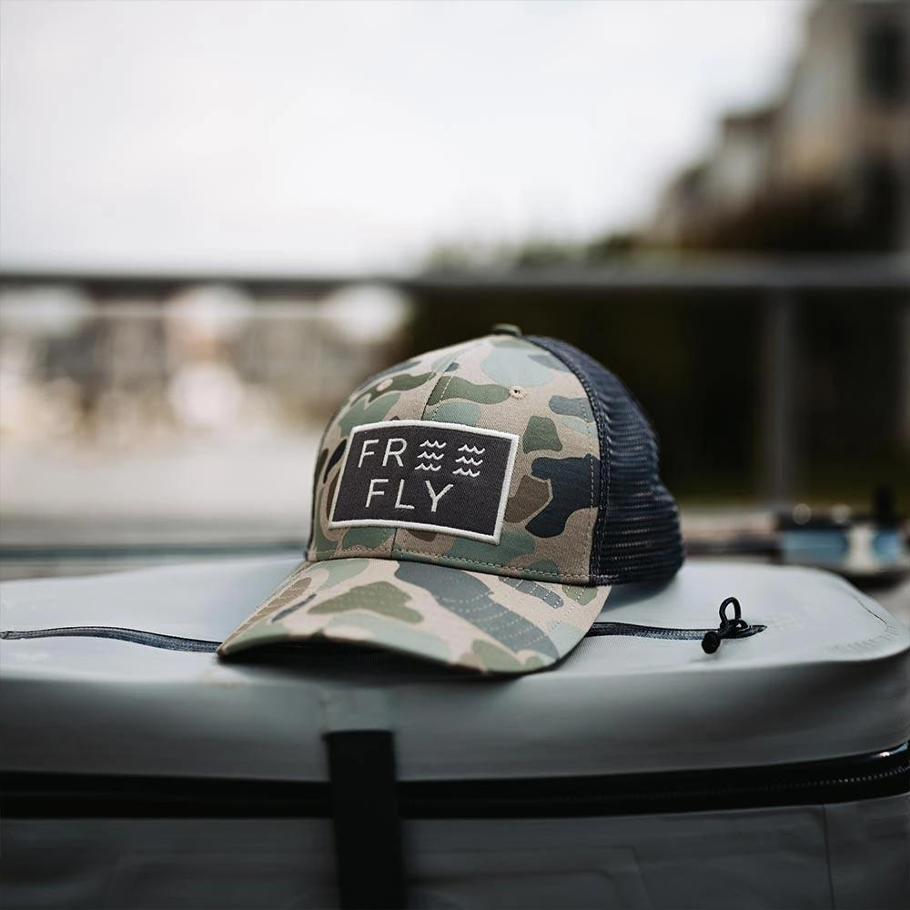 Free Fly Apparel Wave Snapback Hat For Men Men's 5 Free Fly Apparel Wave Snapback Hat For Men Men's