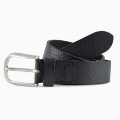 Johnnie-O Grain Leather Belt For Men