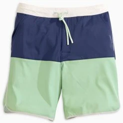 Johnnie-O Tully Half Elastic Swimtrunk For Men