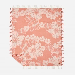 Slowtide Koki'o Throw Blanket Towels
