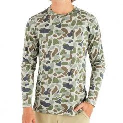 Free Fly Apparel Bamboo Lightweight Long Sleeve Shirt For Men Men's