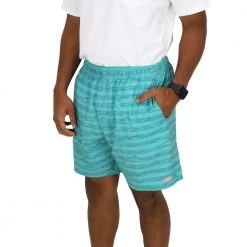 AFTCO Captain's Lounge Stretch Swim Trunks For Men Men's