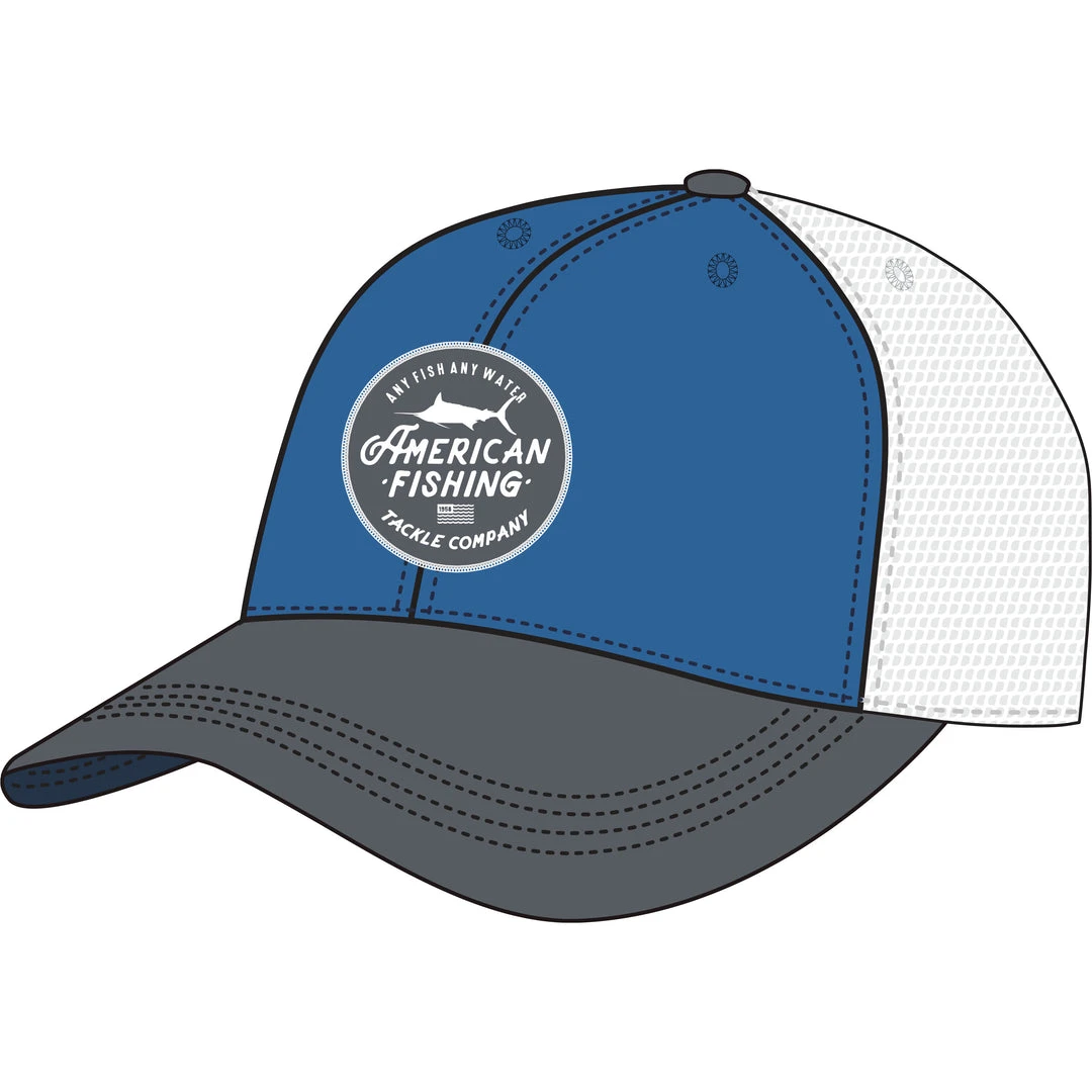 AFTCO Drink Stand Trucker Hat Men's 3 AFTCO Drink Stand Trucker Hat Men's
