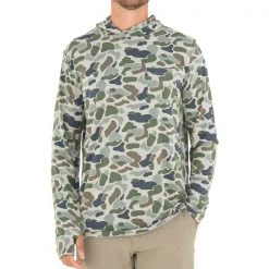 Free Fly Apparel Men's Bamboo Crossover Hoody For Men