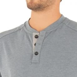 Free Fly Apparel Bamboo Flex Henley For Men Men's