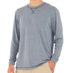 Free Fly Apparel Men's Bamboo Flex Long Sleeve Shirt For Men