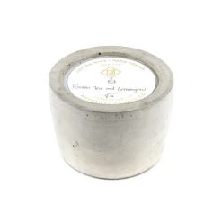 Macbailey Candle Co 8 Oz Concrete Candle - Natural