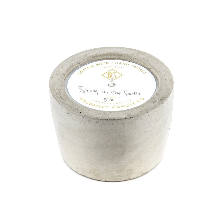 Macbailey Candle Co 8 Oz Concrete Candle - Natural 6 Macbailey Candle Co 8 Oz Concrete Candle - Natural