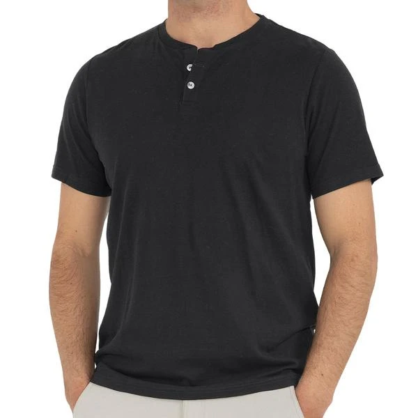 Free Fly Apparel Heritage Short Sleeve Henley For Men Men's