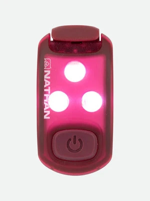 Nathan Strobe Light LED Safety Clip Gear 5 Nathan Strobe Light LED Safety Clip Gear