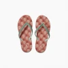 Reef Stargazer Print Sandals For Girls