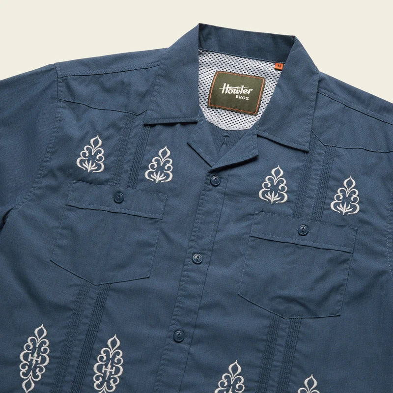 Howler Brothers Guayabera Short Sleeve Shirt For Men 4 Howler Brothers Guayabera Short Sleeve Shirt For Men