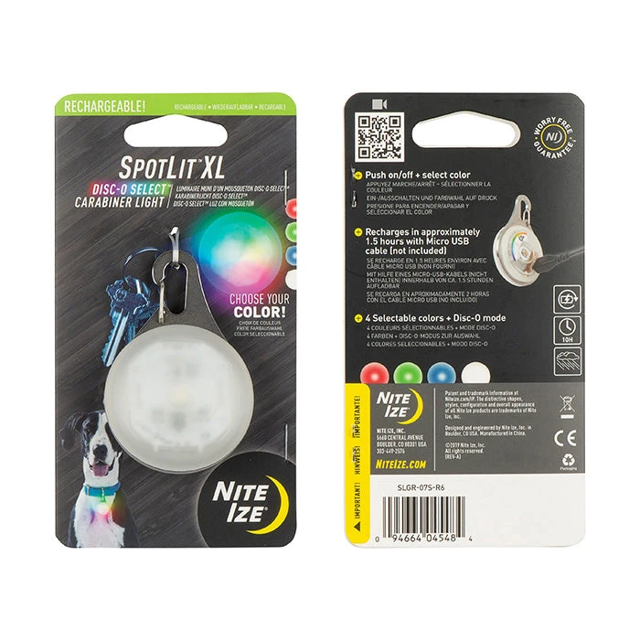 Nite Ize Spotlit XL Rechargeable Carabiner Light 3 Nite Ize Spotlit XL Rechargeable Carabiner Light