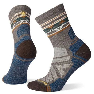 Smartwool Women's Hike Light Cushion Zig-Zag Valley Mid Crew Socks For Women 3 Smartwool Women's Hike Light Cushion Zig-Zag Valley Mid Crew Socks For Women