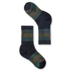 Smartwool Kids' Hike Full Cushion Striped Crew Socks For Kids