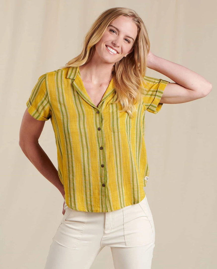 Toad&Co Camp Cove Short Sleeve Shirt For Women 3 Toad&Co Camp Cove Short Sleeve Shirt For Women
