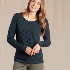 Toad&Co Piru LS Henley For Women (Past Season) Women's