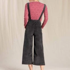Toad&Co Karuna Cord Wide Leg Overalls For Women (Past Season) 9 Toad&Co Karuna Cord Wide Leg Overalls For Women (Past Season)