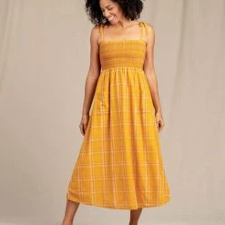 Toad&Co Willet Maxi Sleeveless Dress For Women (Past Season) Women's