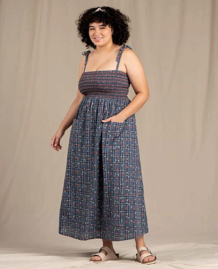 Toad&Co Willet Maxi Sleeveless Dress For Women (Past Season) Women's 5 Toad&Co Willet Maxi Sleeveless Dress For Women (Past Season) Women's