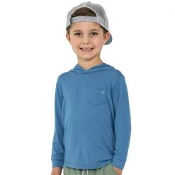Free Fly Apparel Kids' Bamboo Shade Hoody For Toddlers