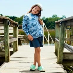 Free Fly Apparel Kids' Bamboo Shade Hoody For Toddlers