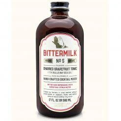 Bittermilk Gear No. 5 Charred Grapefruit Tonic With Bulls Bay Sea Salt