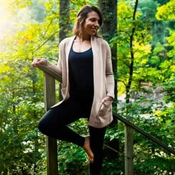 Free Fly Apparel Thermal Fleece Cardigan For Women
