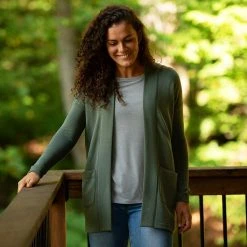 Free Fly Apparel Thermal Fleece Cardigan For Women