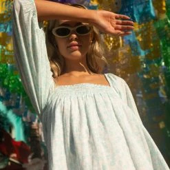 Billabong Women's Floral Fields Babydoll Dress For Women