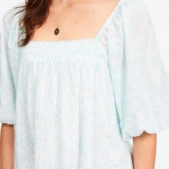 Billabong Women's Floral Fields Babydoll Dress For Women