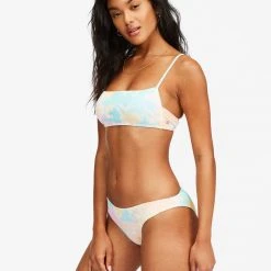 Billabong Rainbow Tide Square Bralette Bikini Top For Women Women's