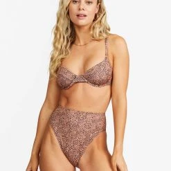 Billabong Hidden Shore High Maui High-Waisted Bikini Bottoms For Women Women's