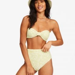 Billabong Women's Little Whispers High Retro High-Waisted Bikini Bottoms For Women