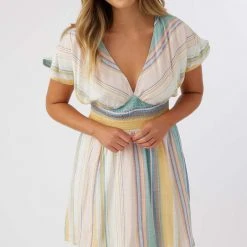 O'Neill Ashlin Baja Stripe Dress For Women