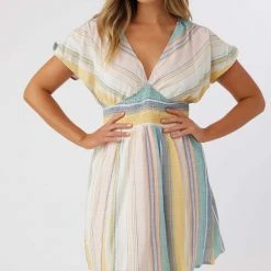 O'Neill Ashlin Baja Stripe Dress For Women