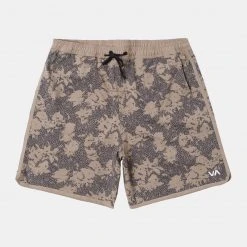 RVCA Men's Yogger Hybrid Elastic Shorts 17” For Men