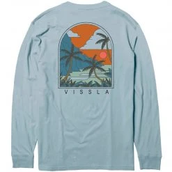 Vissla Men's Bluffs Long Sleeve Pocket Tee For Men