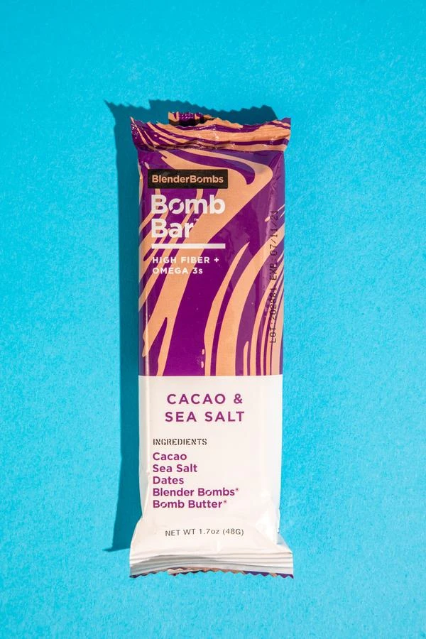Blender Bombs Cacao & Sea Salt Bomb Bar Gear 3 Blender Bombs Cacao & Sea Salt Bomb Bar Gear