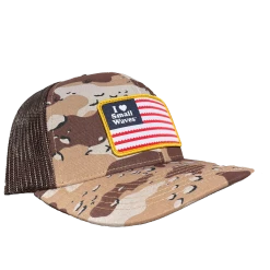 Half-Moon Outfitters I <3 Small Waves Flag Patch Trucker Hat Half-Moon Collection