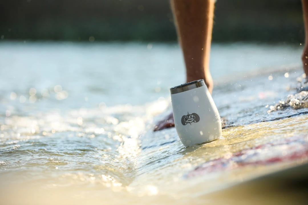 Toadfish Outfitters Gear Non-Tipping 10oz Wine Tumbler 10 Toadfish Outfitters Gear Non-Tipping 10oz Wine Tumbler