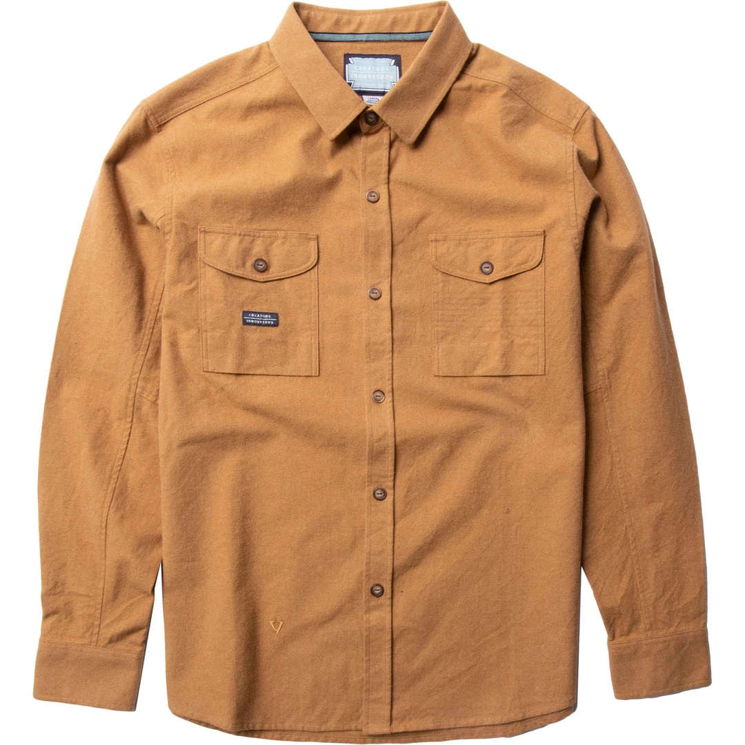 Vissla Men's Creators 204 Eco Long Sleeve Flannel Shirt For Men 4 Vissla Men's Creators 204 Eco Long Sleeve Flannel Shirt For Men