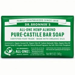 Dr. Bronner's Almond Pure-Castile Bar Soap