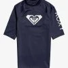 Roxy Kids' Whole Hearted Short Sleeve Rashguard For Girls