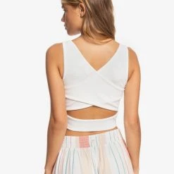 Roxy Good Keepsake Cropped Tank Top For Women Women's