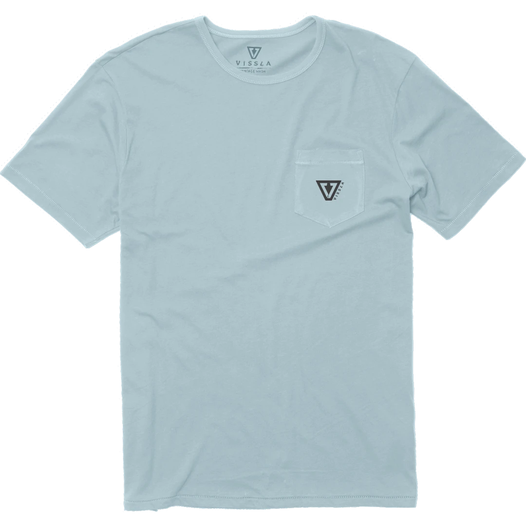 Vissla Men's Established Organic Pocket Tee For Men 4 Vissla Men's Established Organic Pocket Tee For Men