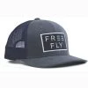Free Fly Apparel Wave Snapback Trucker Hat Men's